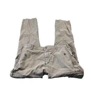 Clothing Arts‎ Brown P Cubed Pick Pocket Men's Cargo Pant Size 34x32 Excellent